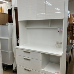 リユースマン倉敷 ニトリ 
キッチンボード ホワイト　収納棚