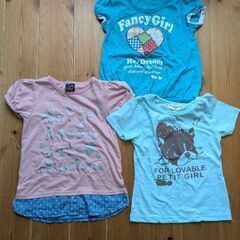 女の子　Tシャツ　３枚組