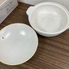 【お売りします】 土鍋　9号（4～5人前）　約27cm　直火用の画像