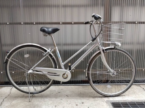 Panasonic パナソニック シティサイクル SCORCH スコーチ 27インチ B-SH739S シルバー シマノ製3段ギア