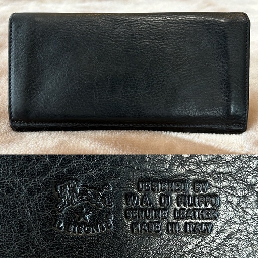 イルビゾンテロングウォレット三つ折り長財布三つ折り財布メンズ