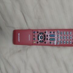 【7月10日まで！期間限定出品】　SHARP ピンク　AQUOS LC19-K5　液晶テレビの画像