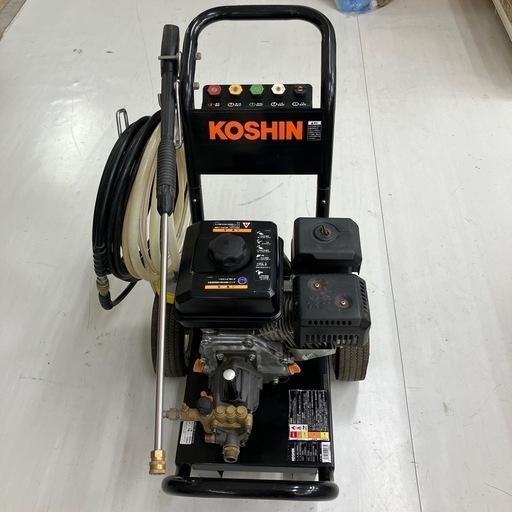【中古】【動作OK】【店頭引取限定】KOSHIN  工進　4サイクル　 4.7馬力　高圧洗浄機 JCE-1408UDX 44,000円（税込）