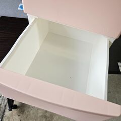 リサイクルショップどりーむ天保山店　No2890　衣類収納　３段　クリアチェストの画像