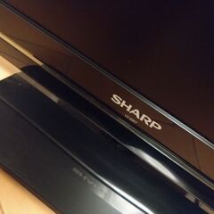 【7月10日まで！期間限定出品】　SHARP 黒　AQUOS LC22-K7　液晶テレビの画像