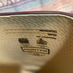 HUNTERハンターレインブーツ長靴UK6.US7m/8mEU39使用感有の画像