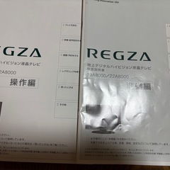 東芝レグザ　19A8000の画像