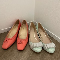 キレイ色パンプス　未使用　