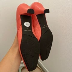 キレイ色パンプス　未使用　の画像