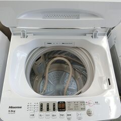 洗濯機 Haisense HW-55E2W 5.5k 2023年製の画像
