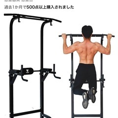 取引決まりました。【定価-87%OFF！】STEADY製 懸垂マシン／ぶら下がり健康器｜10段階調整・頑丈設計・引き取り限定！ の画像