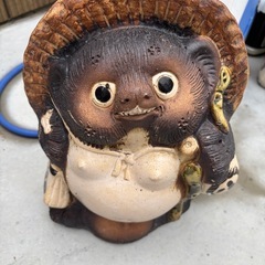 🌟信楽焼　縁起物　商売繁盛　タヌキ🌟