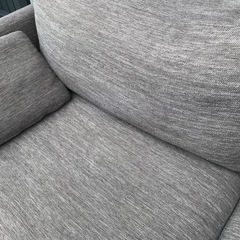3人掛けソファ　ブラウンの画像