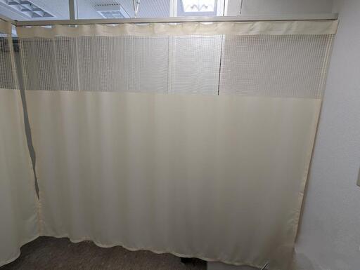 【超お得❕】新品同様メッシュ付き♪抗菌・防炎仕様／店舗用・施設用・自宅用