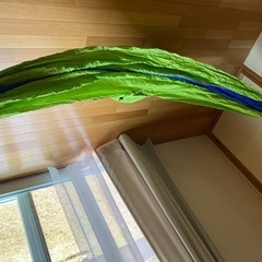 キャンプ用品★青と緑のハンモックの画像