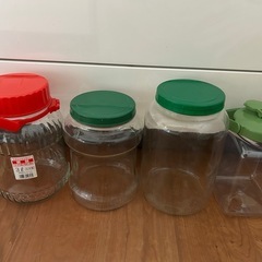 梅酒ビン 保存容器の画像