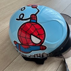 スパイダーマン 子供用ヘルメット 約48〜52㎝の画像