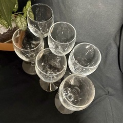 直接引き取り5%OFF　インボイス登録店 未使用・保管品 キリン シーグラム ワイングラス 6個セット 704242の画像