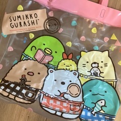 子供　キッズ　すみっこぐらし　プールバッグ　スイミング　水着入れの画像
