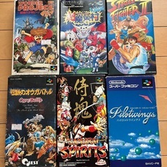 スーパーファミコン　ソフト6本付きの画像