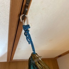 キャンプ用品★緑とカーキのハンモックの画像