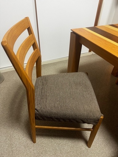【定価15万円】大塚家具　ダイニングテーブルセット
