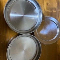 IKEA ステンレス２段弁当⭐︎フォルスカッファ⭐︎中古★衛生的に保てるの画像