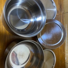 IKEA ステンレス２段弁当⭐︎フォルスカッファ⭐︎中古★衛生的に保てるの画像