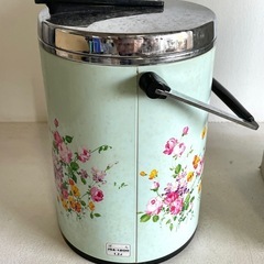 象印アイスジャー　ゴールド　薔薇　1.2リットル　レトロの画像
