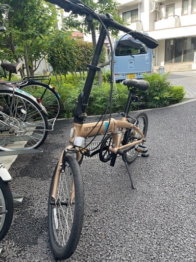 折りたたみ自転車。TERN