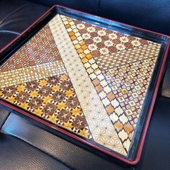箱根細工お膳の画像