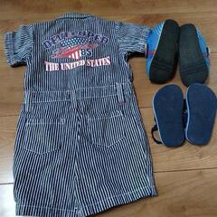 1歳くらいの男の子の服と靴　単品取引可能の画像