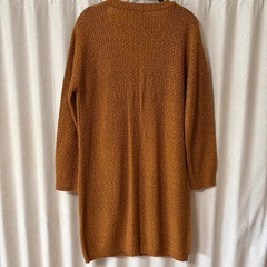 Lサイズ　ハートマーケット　ロングカーディガン　明るい茶色の画像