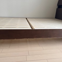 ニトリ ベッドフレームの画像