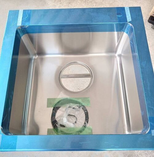 【終】【B86】未使用品　ステンレス　シンク　流し台