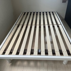 【セミダブル】フランスベッド+ベッドフレームの画像