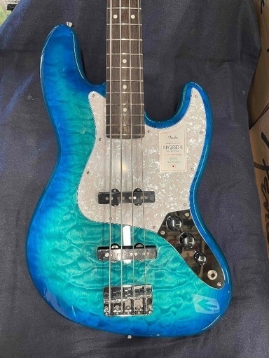 Fender / 2024 Collection Made in Japan Hybrid II Jazz Bass QMT Rosewood Fingerboard Aquamarine [限定モデル]