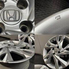 HONDA ホンダ GP7 フィットシャトル ハイブリッド 純正ホイール 16インチ 4本 6J4HPCD100+53 フィット/グレイス/インサイトにも　(MHE189)クレジットカード QRコード決済可能の画像