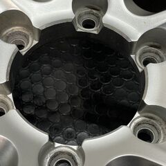 Weds ウェッズ 社外ホイール 17インチ 4本 7.5J6HPCD139.7+23 ランクルプラド ハイラックス等　(MHA576)クレジットカード QRコード決済可能の画像