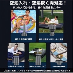 【新品未開封】1500円引き！圧縮袋2枚➕ポンプ1個の画像