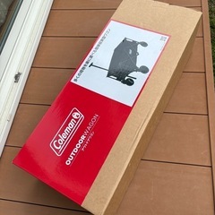 【新品未使用】コールマン アウトドアワゴン ブラック