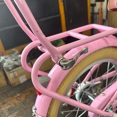 中古車　幼児用　SCALARE STYLE　収納式アシストバー付き　16インチ　美品の画像