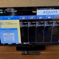 SHARP 液晶テレビ　３２インチ　LC-32S5 2017年製