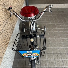 決定 美品 ブリジストン 子供用 自転車 補助輪付き 昭和レトロ 80年代 90年代 レア  の画像