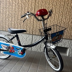 決定 美品 ブリジストン 子供用 自転車 補助輪付き 昭和レトロ 80年代 90年代 レア  の画像