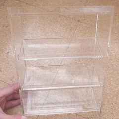無印良品　アクリルボトルケース