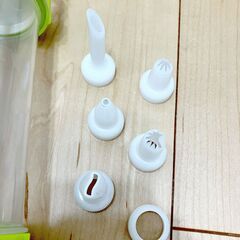 絞り出しクッキーメーカー プラスチック 製菓用品 お菓子作りの画像