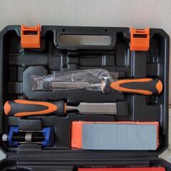 【新品未使用】のみ6本セット木工用 大工道具　収納ケース付きの画像