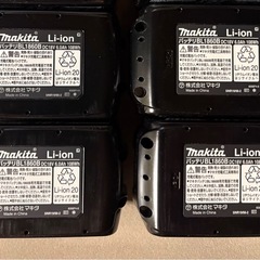 ③ 　未使用新品　マキタ 純正バッテリー 18V BL1860B 　 4個の画像