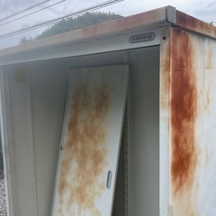 収納庫　ベランダ　庭　屋外物置の画像